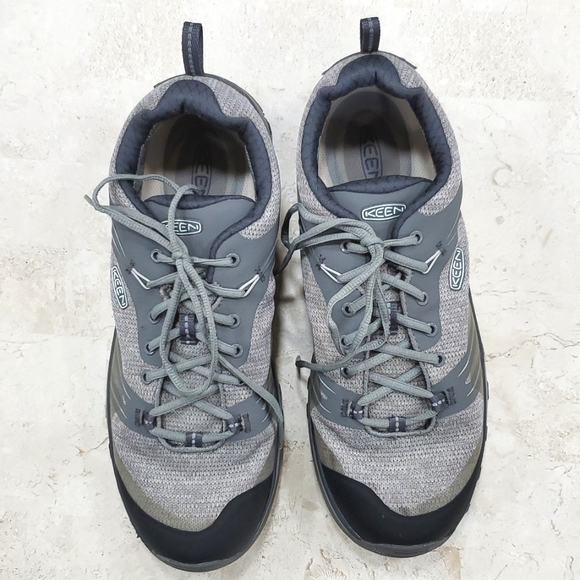 Keen Dry Taradora waterproof shoes women's size 9 gray taupe hiking sneakers - Picture 2 of 10